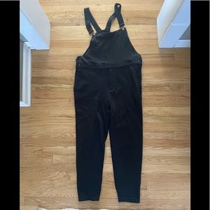 Sweatpant overalls
